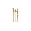 Mieszadełko (stirrer) Jazz, złote, 15cm, 200szt