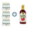 Lord of Taste, zestaw promocyjny - 36x Premium Elderflower Tonic Water + Smooth Premium Puree Lord of Taste Malina 500ml GRATIS