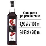 Syrop 1883 Routin Wiśnia, szklana butelka 1L