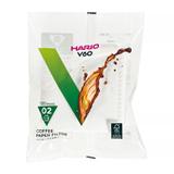 Hario filtry papierowe V60 2fil., 100 szt. VCF- 02-100W|