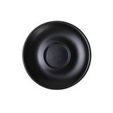 Spodek do filiżanki do cappucino 13,7cm APS Barista, czarny
