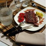 Łyżka deserowa Pizza 19,6cm, CZARNA RĄCZKA