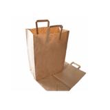 Torba klockowa z uchwytami 320x170x450mm brązowa, op.200 sztuk