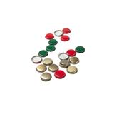 Kapsle czerwone, 100szt