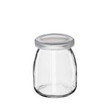 Słoik na deser, pudding z plastikowym zamknięciem 200ml