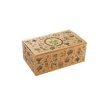 Pudełko kurczak duży z nadrukiem Tattoo 220x120x75mm, karton biało-brązowy, op.100 sztuk