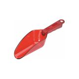 Szufelka do lodu z poliwęglanu, czerwona 0,35 L