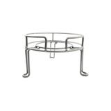 Stojak na słój z kranikiem 8,5L, metalowy, chromowany, 14cm