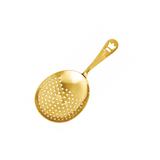 Sitko barmańskie (Julep strainer Delux), pozłacane