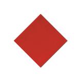 Serwetki cocktailowe, 33x33cm, składane 1/4, czerwone, 250szt