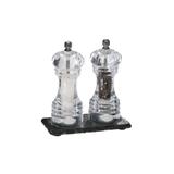 Taca, łupek naturalny z 2 wgłębieniami, 15x8cm