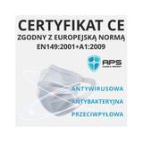 Maseczka ochronna 3-warstwowa (10szt.) APS Clean & Protect
