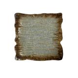 Półmisek kwadratowy 30x30cm KERA Moku, kolor topaz