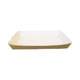 Tacka 200x240x36mm, karton biało- brązowy, op.100 sztuk