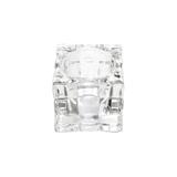 Świecznik Tealight Holder Cube przeźroczysty