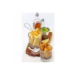 Mini koszyczek do serwowania okrągły, 9cm