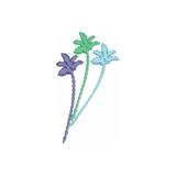 Mieszadełko (stirrer) Palma, mix kolorów, 18,5cm, 200szt