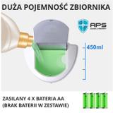 Automatyczny, bezdotykowy dozownik/dyspenser do żeli/płynów dezynfekujących oraz mydła w płynie