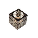 Świecznik Tealight Holder Cube szary