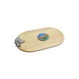 Deska bufetowa do owoców i serów, owalna 50x30x2cm