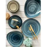 Talerz do pasty 27cm KERA Still, kolor morski