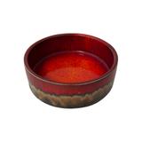 Miska z rantem 14cm Arondi Kera, kolor rubin