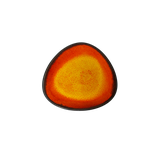 Talerz płytki 19cm KERA Delta, kolor bursztyn