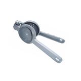 Wyciskacz ręczny do cytrusów, zamykany, srebrny, żeliwo cynkowe