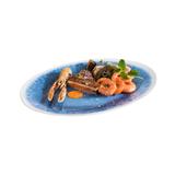 Półmisek z melaminy APS BLUE OCEAN 48x35,5cm