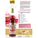 Syrop z Rabarbaru Premium Lord of Taste 700ml