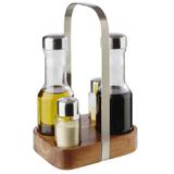 Menaż 15,5 x 12cm drewniana podstawa