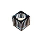 Świecznik Tealight Holder Square niebieski 5,5cm