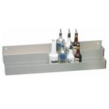 Speed Rack dwustopniowy, stal nierdzewna, na 2x10 butelek