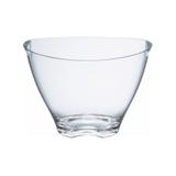 Wiaderko do szampana, owalne, plastikowe, klarowne