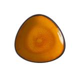 Talerz głęboki 32cm KERA Delta, kolor bursztyn