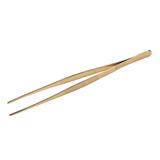 Pinceta, szczypce do owoców, stal nierdzewna, pozłacana, 25cm