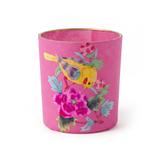 Świecznik Tealight Kolorowy Ptak Rose