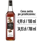 Syrop 1883 Routin Ciastko Toffi, szklana butelka 1L
