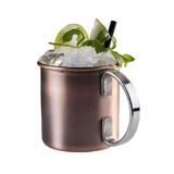 Kubek do Moscow Mule APS Barrel 500ml, kolor miedziany antique
