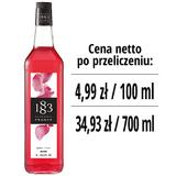 Syrop 1883 Routin Róża, szklana butelka 1L