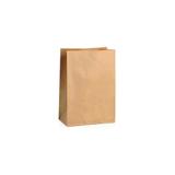 Torba klockowa bez uchwytów 220x110x320 brązowa, op. 250 sztuk