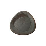 Talerz płytki 30cm KERA Delta, kolor hematyt