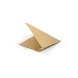 Opakowanie typu kebab/koperta 160x170mm brązowe, op.1000 sztuk