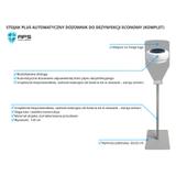 Automatyczny, bezdotykowy dozownik/dyspenser do żeli/płynów dezynfekujących oraz mydła w płynie