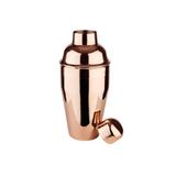 Shaker francuski 3-częściowy, polerowany 500ml, kolor miedziany, INOX 18/8