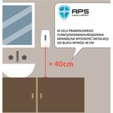 Automatyczny, bezdotykowy dozownik/dyspenser do żeli/płynów dezynfekujących oraz mydła w płynie