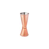 Miarka barowa (Jigger) 30/50ml, Japan, polerowana, pokryta miedzią