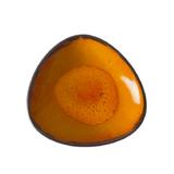 Talerz głęboki 27cm KERA Delta, kolor bursztyn