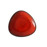 Talerz głęboki 32cm KERA Delta, kolor rubin