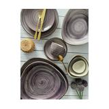 Talerz głęboki 27cm KERA Delta, kolor fioletowy